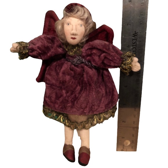 Handmade Fabric Angel - Picture 4 of 7